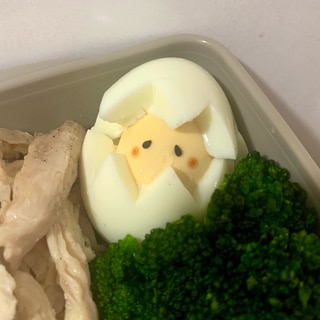 【お弁当に】ひよこゆで卵